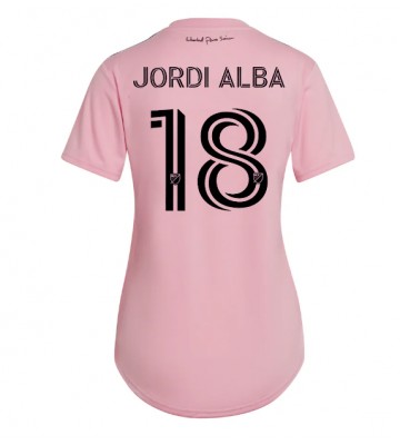 Inter Miami Jordi Alba #18 Kotipaita Naisten 2023-24 Lyhyet Hihat